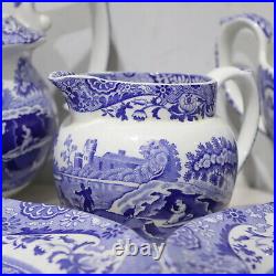10 x Vintage SPODE Blue Italian Porcelain Tableware Piece Collection Teapot- 250