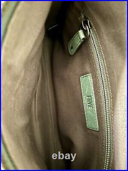 $228 NWT! Frye Melissa Patchwork Crossbody Bag Handbag SKY Blue ITALIAN Leather
