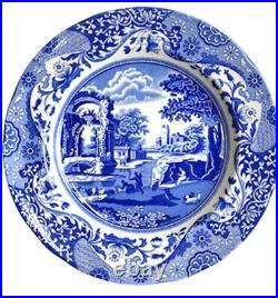 4 Spode 0160 Medium Plate, Blue, 5.9 inches (15 cm), Blue Italian Set Of 4