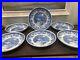 6-Spode-Winter-s-Eve-Blue-Large-10-Individual-Pasta-Bowls-Or-Serving-Etc-EUC-01-xpi