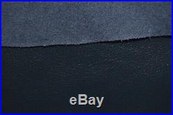 60 sf Dark Blue ITALIAN Upholstery Cow Hide Leather Skin Furniture Pieces X97F G