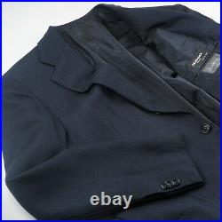$8,000 Kiton 100% Cashmere Hopsack Blue Patch Pocket Men's Blazer US 42R