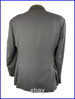 Armani Collezioni Current Dark Blue Italian 2 Button Blazer, Size 42r