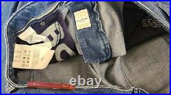 BOSS Maine Jeans in Blue Italian Cashmere Touch Denim Regular Fit Size 38 x 32