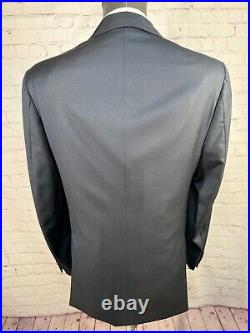 BRIONI Mens Navy Blue ITALIAN-MADE Wool Sport Coat Blazer Jacket SIZE 40R