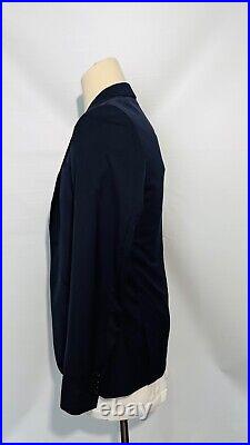 Banana Republic Slim Fit Mens 40R Dark Blue Italian Wool Jacket Blazer