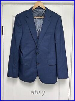 Bartorelli Napoli Blazer Blue Italian Suit Jacket 2 Button Super 150s