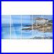 Beautiful-Italian-Seashore-View-5-Piece-Photographic-Print-on-Metal-Set-01-xjsl