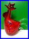 Beautiful-One-of-a-Kind-Art-Glass-Rooster-MIX-Colors-Gorgeous-Display-Piece-01-jwqx