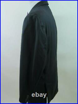 Belvest Mens Super 140's Wool Dark Blue Italian Blazer Jacket Sport Coat 44/46 R