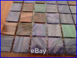 Bisazza Italian Glass Mosaic Tile Tahiti 28 Pieces Approx 30 Sq Ft New