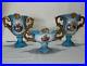 Blue-Italian-3-piece-set-of-Courting-Couple-Vases-Used-average-condition-01-luls