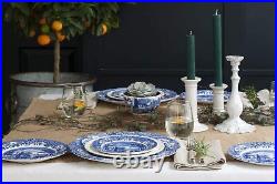 Blue Italian 5-Piece Place Setting Dinner Plate, Salad Plate, Bread & Butte