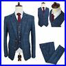 Blue-Plaid-Wool-Men-s-3-Piece-Suits-Tweed-Vintage-Check-Party-Prom-Suits-Travel-01-auq