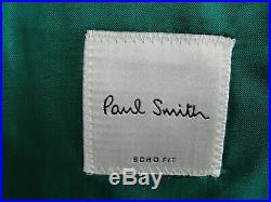 Bnwt Luxury Mens Paul Smith London Soho 3 Piece Suit 36r W30