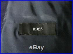 Bnwt Mens Hugo Boss 3 Piece Bespoke Italian Tailor Made Royal Blue 42l W36