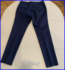 Bonobos Jetsetter Stretch Italian Cotton Two Piece Slim Suit 42L Pant 35x33 Navy