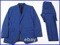 Bonobos Suit Mens 38R Royal Blue Italian Wool Stretch Slim Fit Two-Button