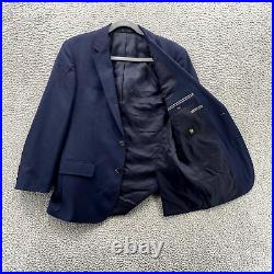 Boss Hugo Boss Blazer Adult 38S Blue Italian Wool Sport Coat Jacket Formal Men's