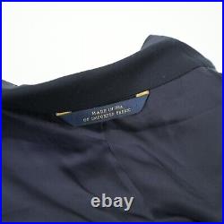 Brooks Brothers 1818 Milano Slim Dark Navy Blue Italian Wool Suit 38R W32 USA