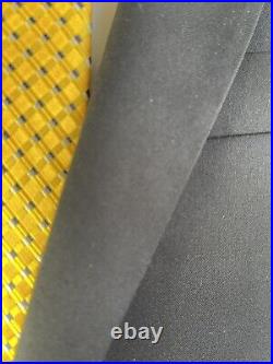 Brooks Brothers 1818 Regent Solid Dark Blue Italian Wool Suit, 40r