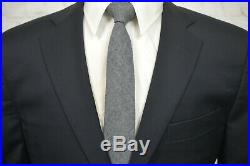 Brooks Brothers Mens Navy Blue ITALIAN Flat Front 2 Piece Suit SIZE 42R 36Wx29L