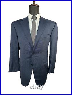 CANALI Mens Blue ITALIAN-MADE Wool REG FIT Suit Sport Coat Blazer Jacket 42S