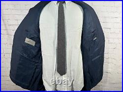 CANALI Mens Blue ITALIAN-MADE Wool REG FIT Suit Sport Coat Blazer Jacket 42S