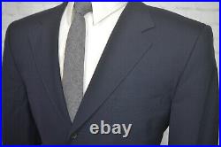 CANALI Mens Navy Blue ITALIAN-Made Wool Sport Coat Blazer Jacket SIZE 40S