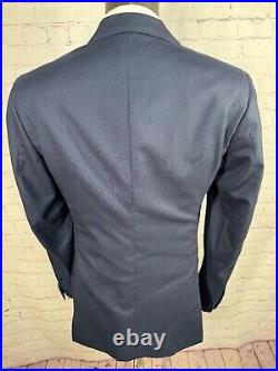 CARUSO Mens Navy Blue ITALIAN ING LORO & PIANA Sport Coat Blazer Jacket SIZE 36R