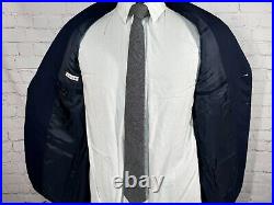 CARUSO Mens Navy Blue ITALIAN ING LORO & PIANA Sport Coat Blazer Jacket SIZE 36R