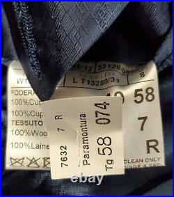 Canali 1934 Exclusive Men's Wool Blue Italian Blazer Jacket Sport Coat Size 48R
