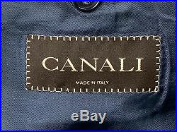 Canali Mens 42R Blue Italian Wool 2 Piece Suit With Dress Pants 34Wx30L
