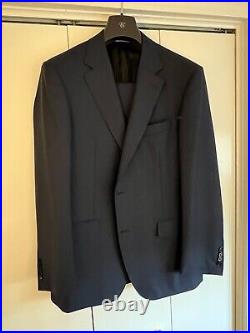 Canali Navy Blue Italian 2 PC Suit 52R (EU) 42R(US) BRAND NEW NEVER WORN