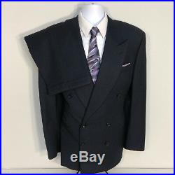 Canali Proposta Italian luxury navy DB nailshead 2 piece suit men size 42s 33x32