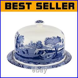 Charming 11.5-Inch Blue Italian Serving Platter Set Ideal for All Occasions