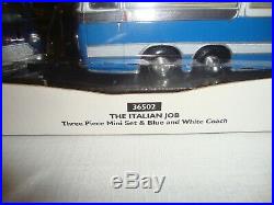 Corgi 36502 The Italian Job Three Piece Mini Set & Blue And White Coach