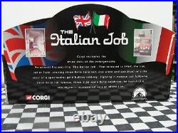 Corgi Diecast The Italian Job Three Piece Mini Set 05506 New Old Stock Boxed