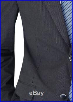 DTI BB Signature Italian Mens Two Button Suit Set 2 Piece Trim Fit Jacket Pant