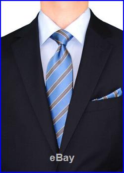 DTI GV Executive Italian 2 Button Mens Wool Suit Jacket Flat Front Pant Piece