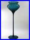 Empoli-Italian-Peacock-Blue-Optic-Art-Glass-Stem-Goblet-Bowl-Compote-Vase-01-lbv