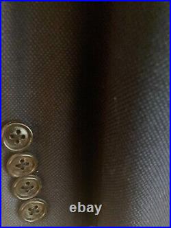 Ermengildo Zegna Blue Italian Wool Sports Coat