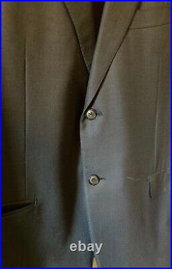 Ermengildo Zegna Blue Italian Wool Sports Coat