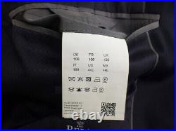 HUGO BOSS Suit 44L W36 Excellent Condition Blue Italian Fabric Johnston Lenon