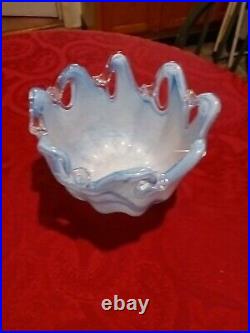 Hand Blown Glass Bowl by Murano. This will absolutley be a conversation piece