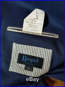 Haspel New Orleans 50 R x 46 W ROYAL SUIT Italian fabric cotton suit two piece