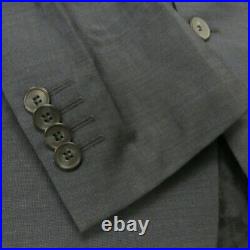 Hugo Boss Navy Blue Italian Suit Sport Coat Blazer Jacket Mens 36R 2 Button Wool