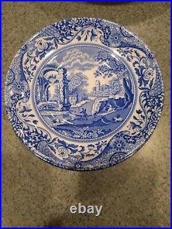 Italian Blue Spode Complete Dinner Set, 30 Pieces, Made In England