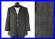 Italian-Suit-EU-50-US-40S-37x29-Two-Piece-Gray-Brown-Checked-Wool-Blazer-Pants-01-kxjh