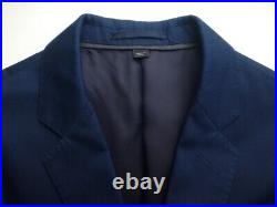 J. CREW Ludlow Slim Suit 40R W32 Excellent Condition Blue Italian Cotton